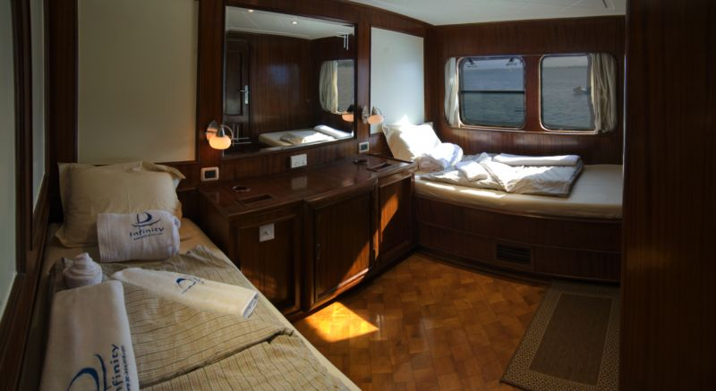 дайвинг сафари M/Y Infiniy каюта на средней палубе дайвинг сафари M/Y Infiniy каюта на средней палубе