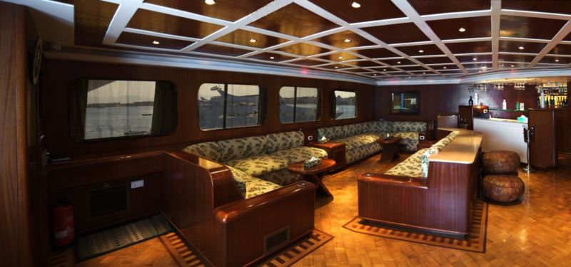 дайвинг сафари M/Y Infinity салон дайвинг сафари M/Y Infinity салон