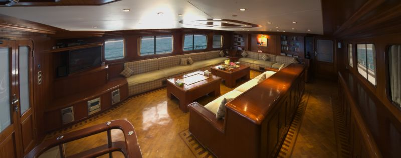 дайвинг сафари M/Y Infinity салон дайвинг сафари M/Y Infinity салон