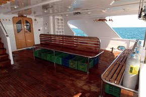Египет дайвинг сафари яхта M/Y Obsession dive deck Египет дайвинг сафари яхта M/Y Obsession dive deck