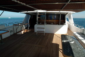 Египет дайвинг сафари яхта M/Y Obsession sun deck Египет дайвинг сафари яхта M/Y Obsession sun deck